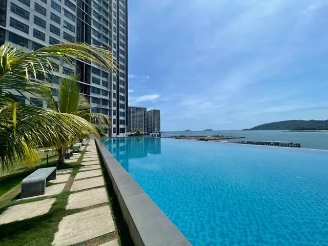 Διαμέρισμα Birds Of Paradise Seaview Suite Jesselton Quay 天堂鸟海景套房 Κότα Κιναμπαλού